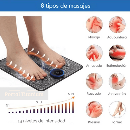 Masajeador de pies FootLux™: alivio temporal del dolor de pies con solo 15 minutos al día*